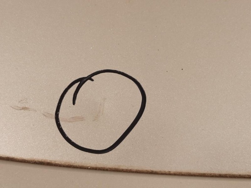 Portello POST 52056197 Fiat 500 II 2008