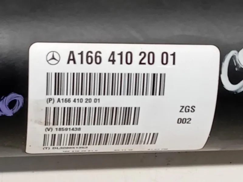 Albero Trasmissione POST A1664102001 Mercedes Classe ML W166 2012