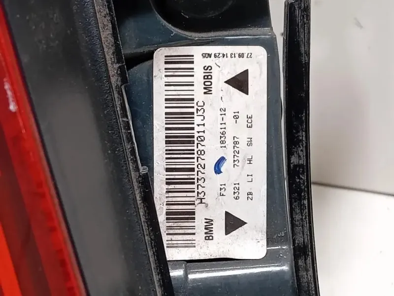 Fanale EST POST SX 6321737278701 Bmw Serie 3 F31 Touring 2012