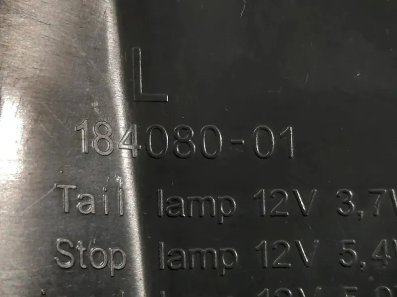 Fanale EST POST SX 184030-01 Bmw Serie 5 F10 Berlina 2010