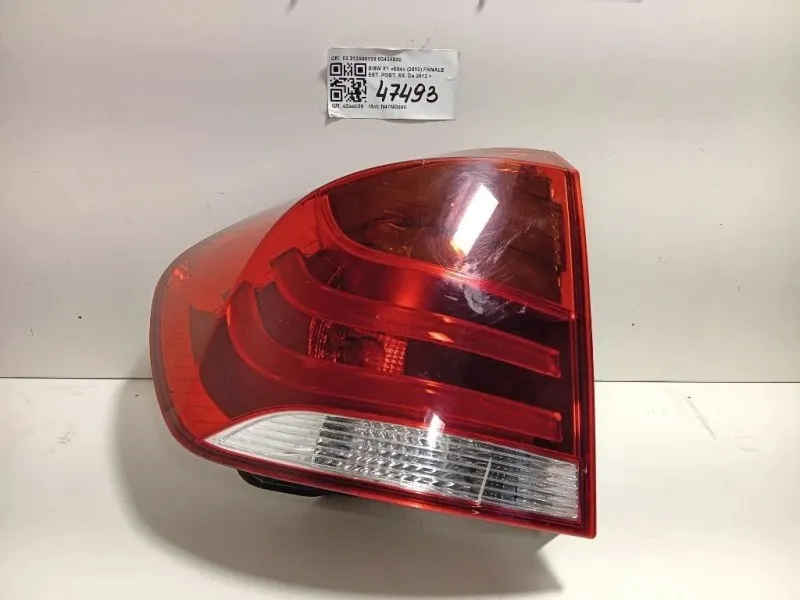 Fanale EST POST SX 63212990109 03424500 Bmw X1 E84 2010