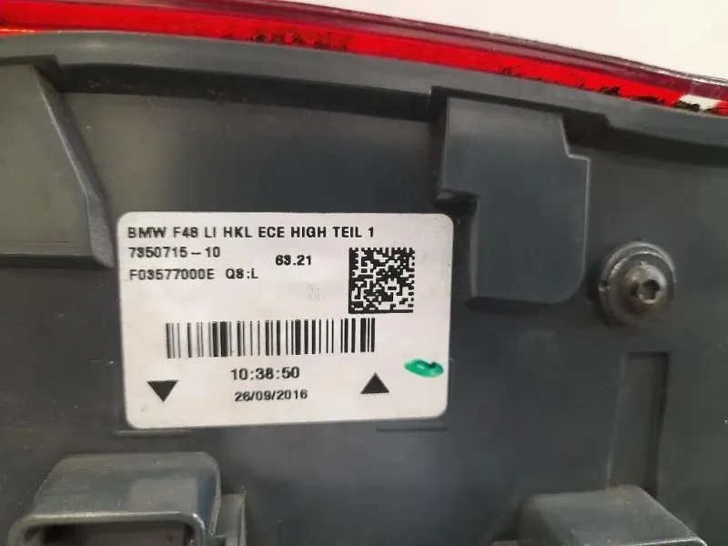 Fanale EST POST SX 63217350715 Bmw X1 F48 2015