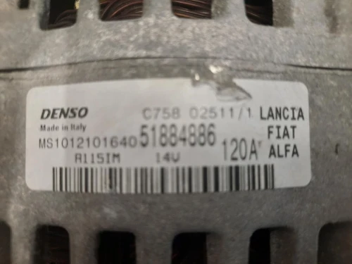 Alternatore 51884886 Alfa Romeo Giulietta 2010