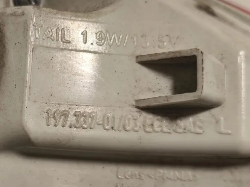 Fanale EST POST SX 19733701 Jaguar XE 2015