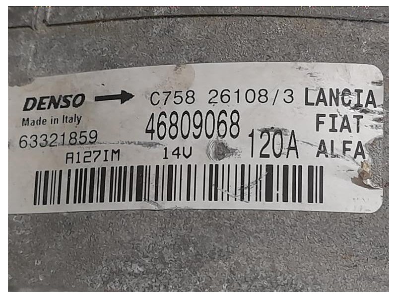 Alternatore 46809068 Alfa Romeo 156 II 2003