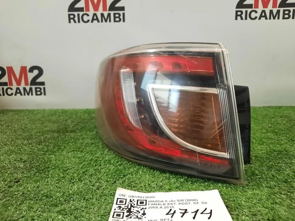 Fanale EST POST SX GBV551160G Mazda 6 II SW 2008