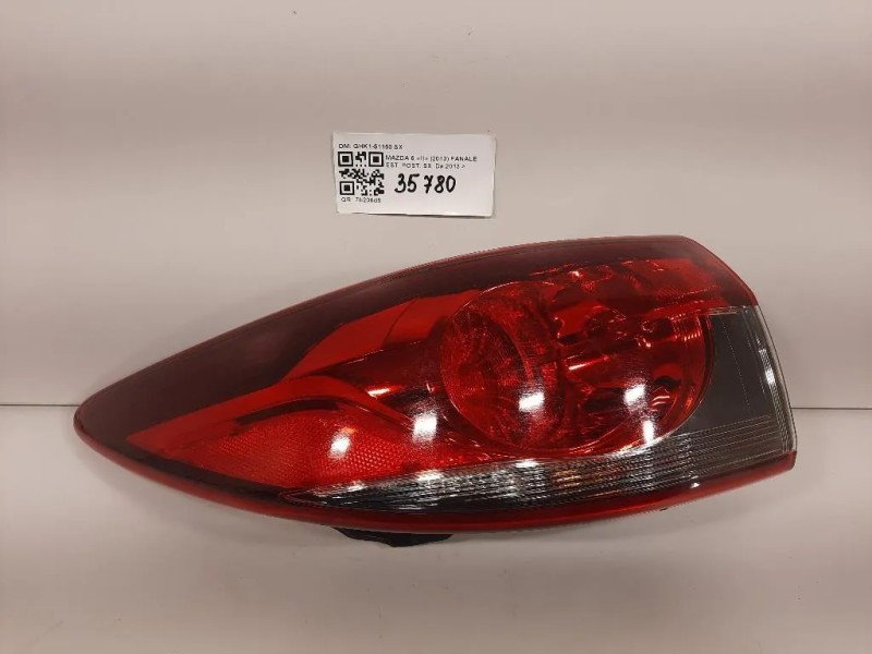 Fanale EST POST SX GHK1-51150 SX Mazda 6 III 2013