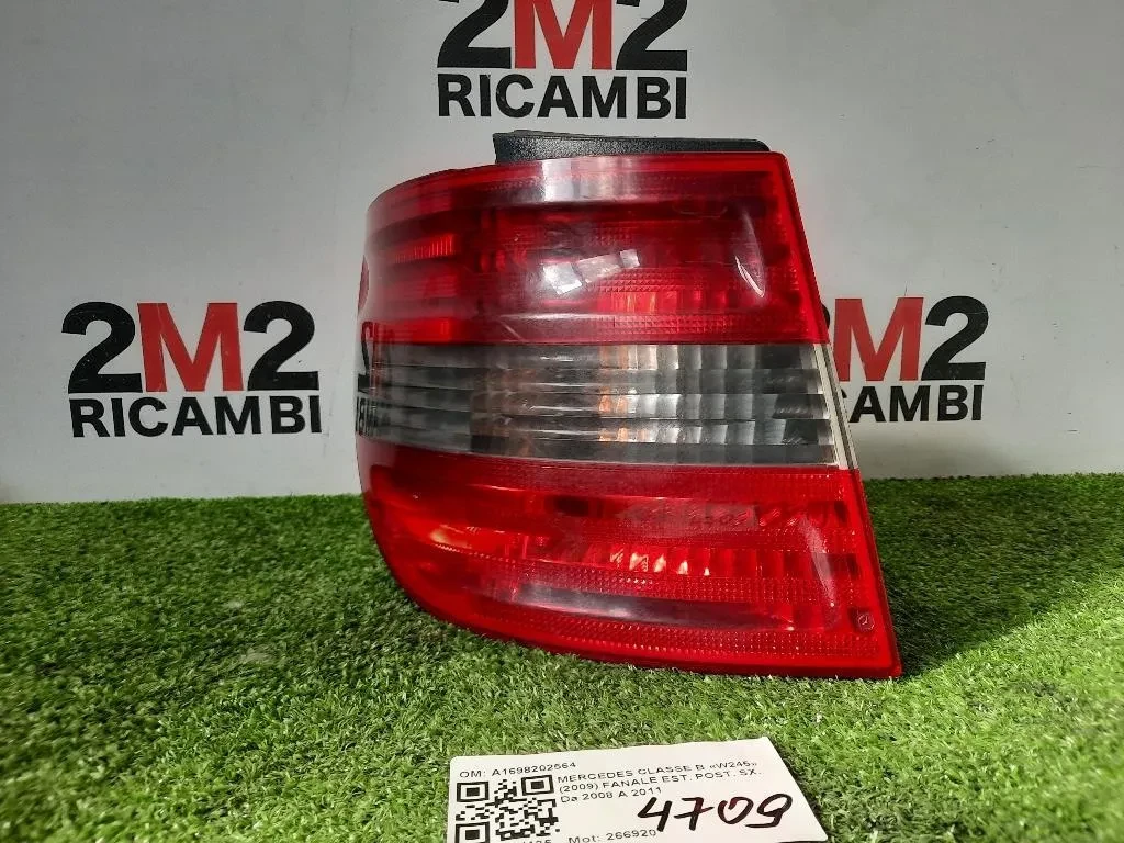 Fanale EST POST SX A1698202564 Mercedes Classe B W245 2009