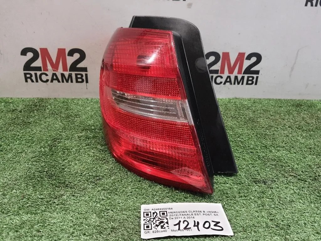Fanale EST POST SX A2468200164 Mercedes Classe B W246 2012