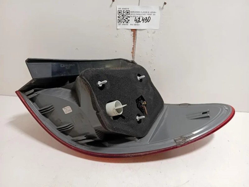 Fanale EST POST SX A046318 Mercedes Classe B W246 2012