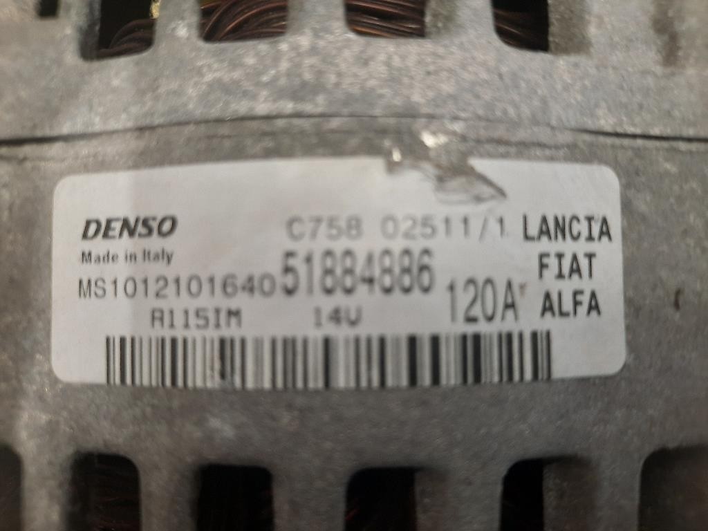Alternatore 51884886 Alfa Romeo Giulietta 2010