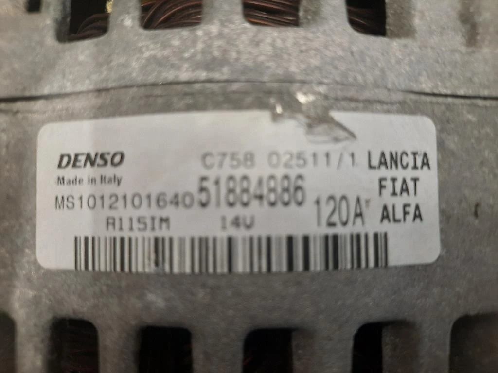 Alternatore 51884886 Alfa Romeo Giulietta 2010