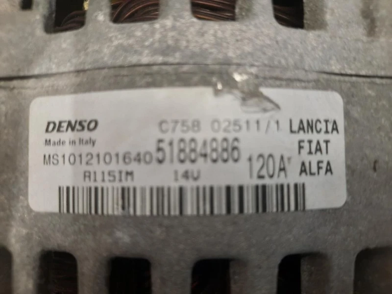 Alternatore 51884886 Alfa Romeo Giulietta 2010