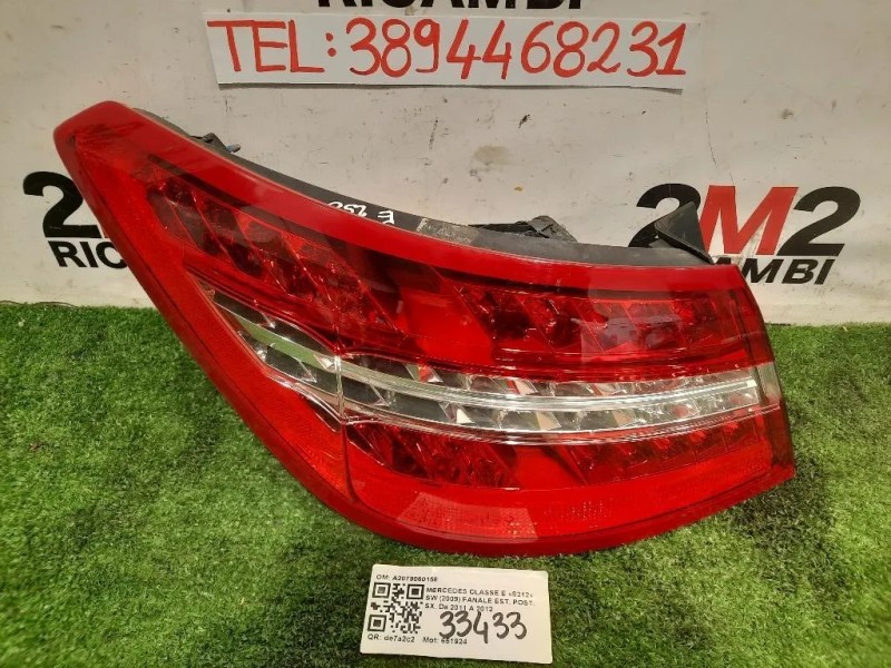 Fanale EST POST SX A2079060158 Mercedes Classe E S212 SW 2009