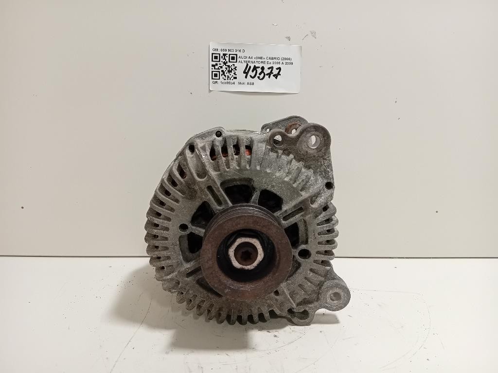 Alternatore 059 903 016 D Audi A4 8HE Cabrio 2006