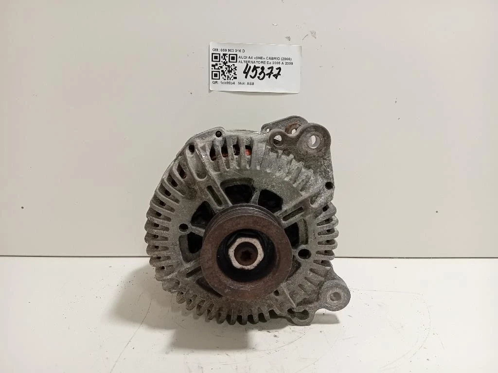 Alternatore 059 903 016 D Audi A4 8HE Cabrio 2006