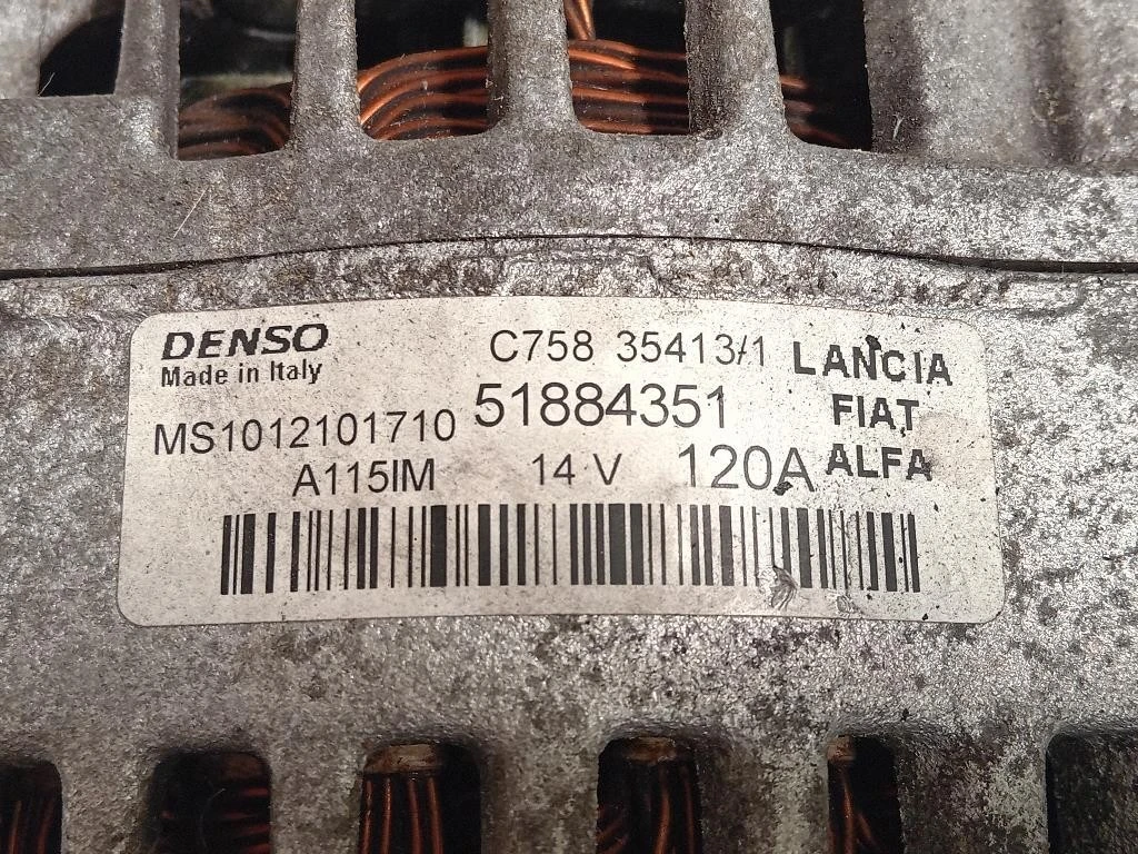 Alternatore 51884351 Alfa Romeo Giulietta 2013