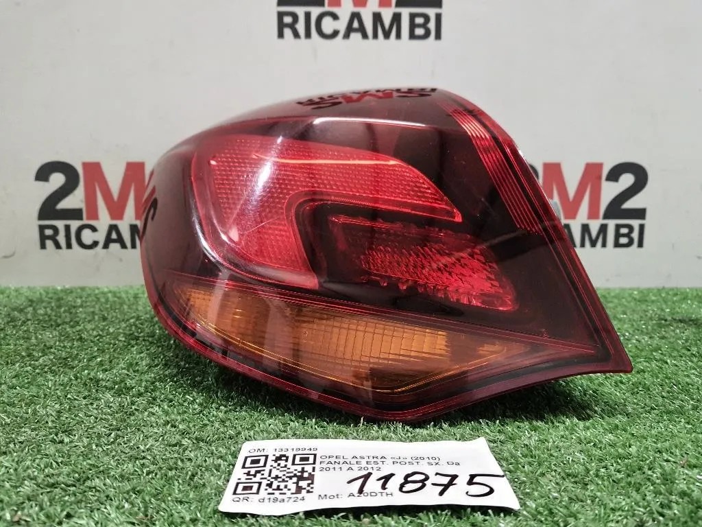 Fanale EST POST SX 13319949 Opel Astra J 2010