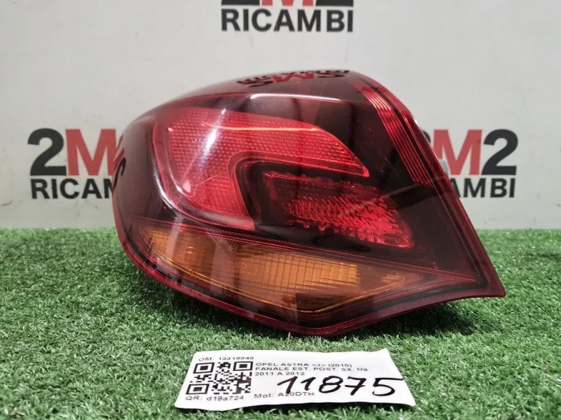 Fanale EST POST SX 13319949 Opel Astra J 2010
