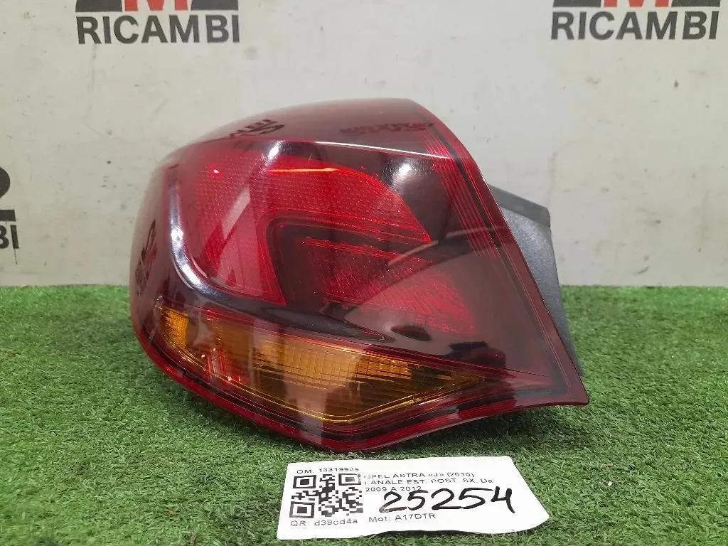 Fanale EST POST SX 13319949 Opel Astra J 2010