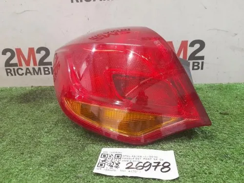 Fanale EST POST SX 13306453 Opel Astra J 2010