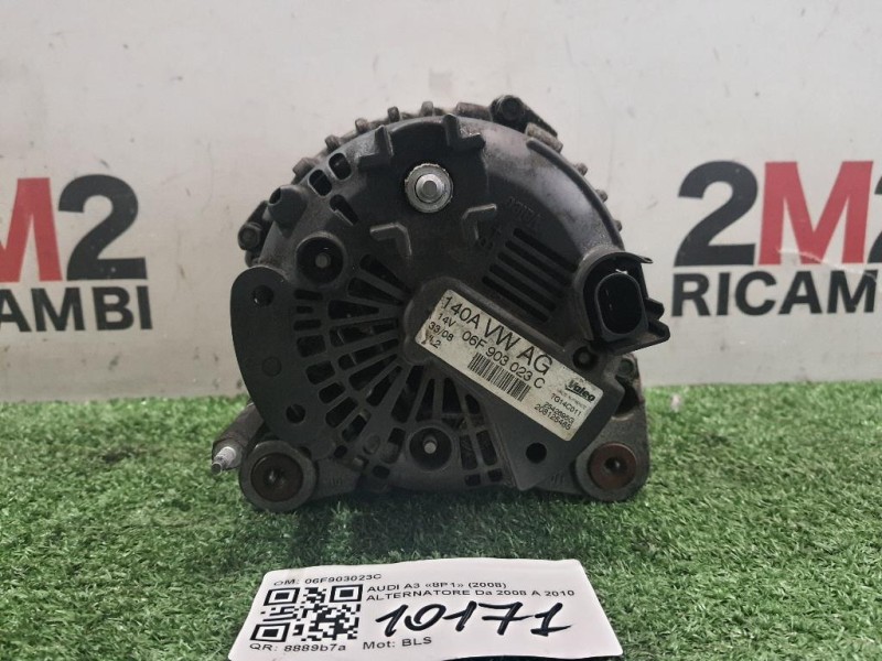 Alternatore 06F903023C Audi A3 8P1 2008