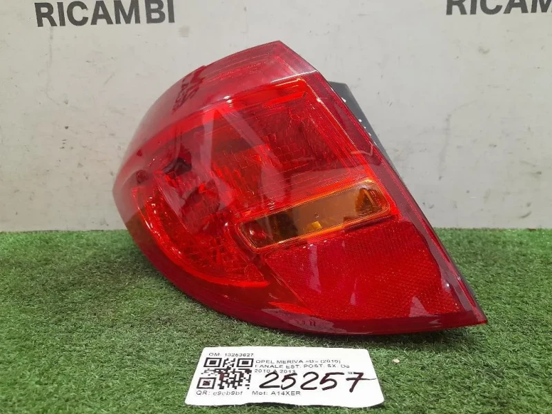 Fanale EST POST SX 13253627 Opel Meriva B 2010