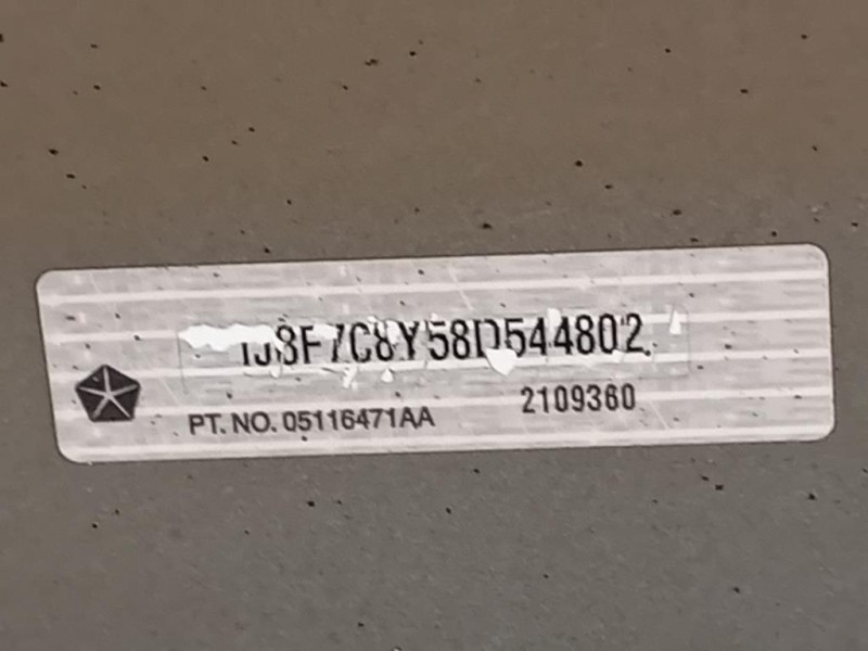 Parafango ANT DX K05054316AB Jeep Patriot 2007