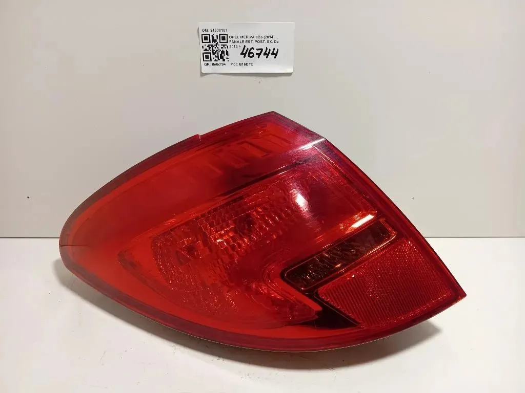 Fanale EST POST SX 21630101 Opel Meriva B 2014