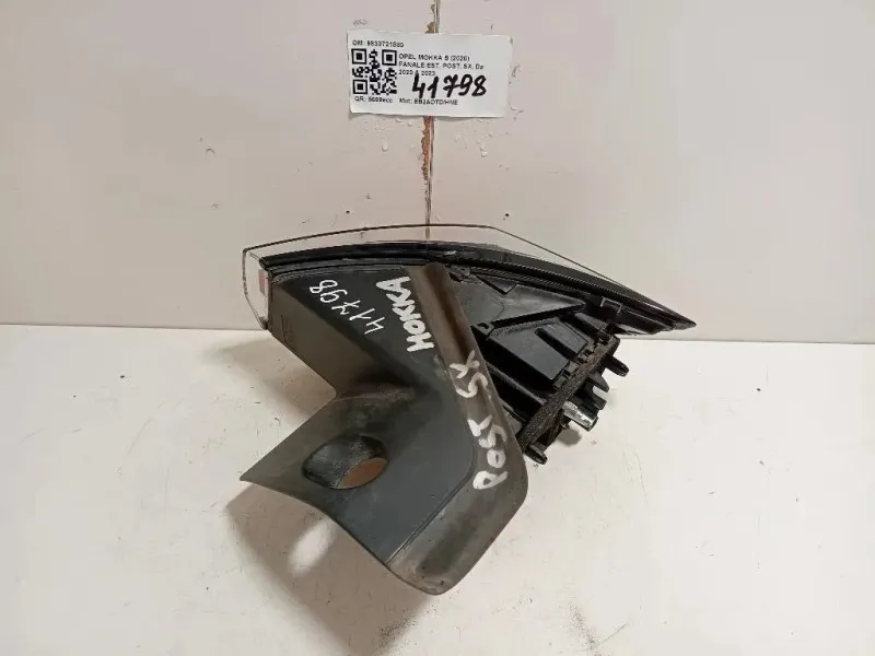 Fanale EST POST SX 9833721880 Opel Mokka B 2020