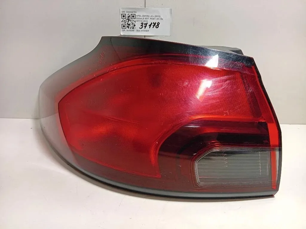 Fanale EST POST SX 338834753 Opel Zafira C 2012