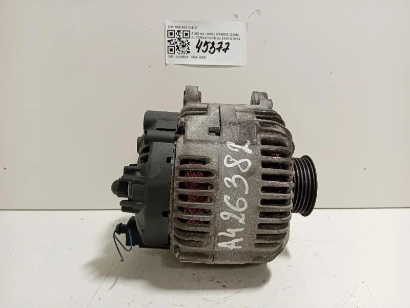 Alternatore 059 903 016 D Audi A4 8HE Cabrio 2006