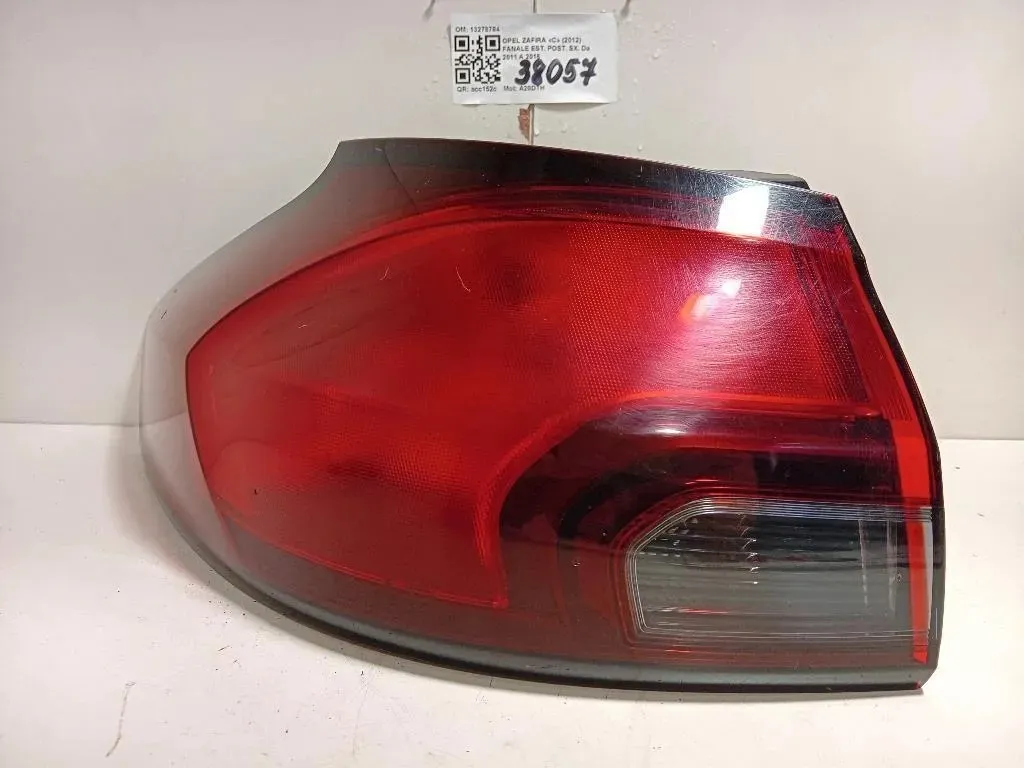Fanale EST POST SX 13278784 Opel Zafira C 2012