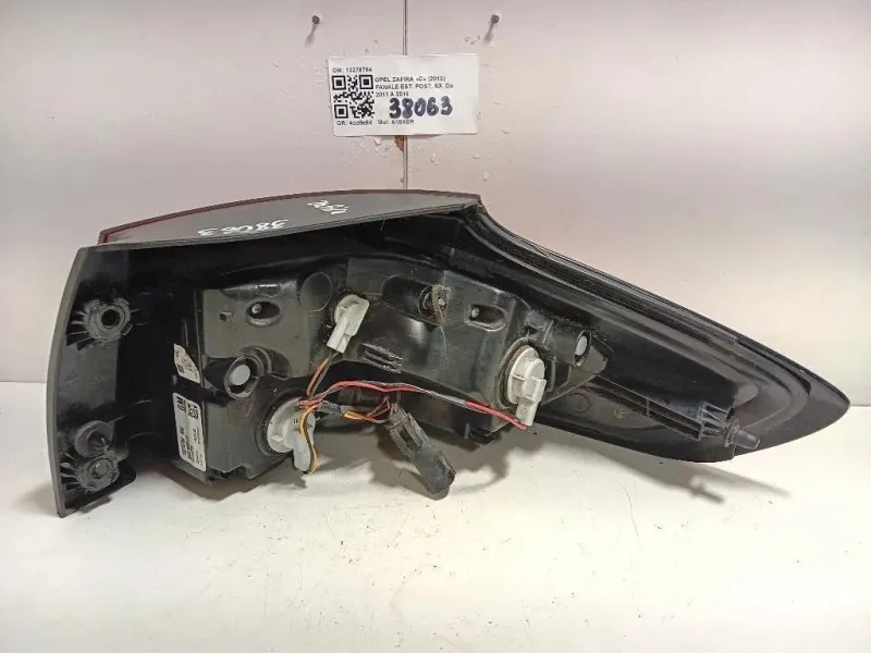 Fanale EST POST SX 13278784 Opel Zafira C 2012