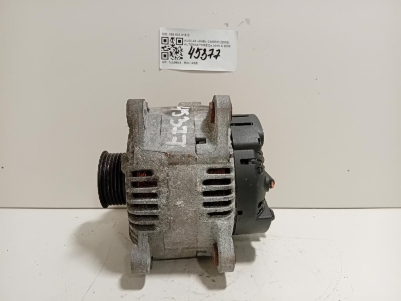 Alternatore 059 903 016 D Audi A4 8HE Cabrio 2006