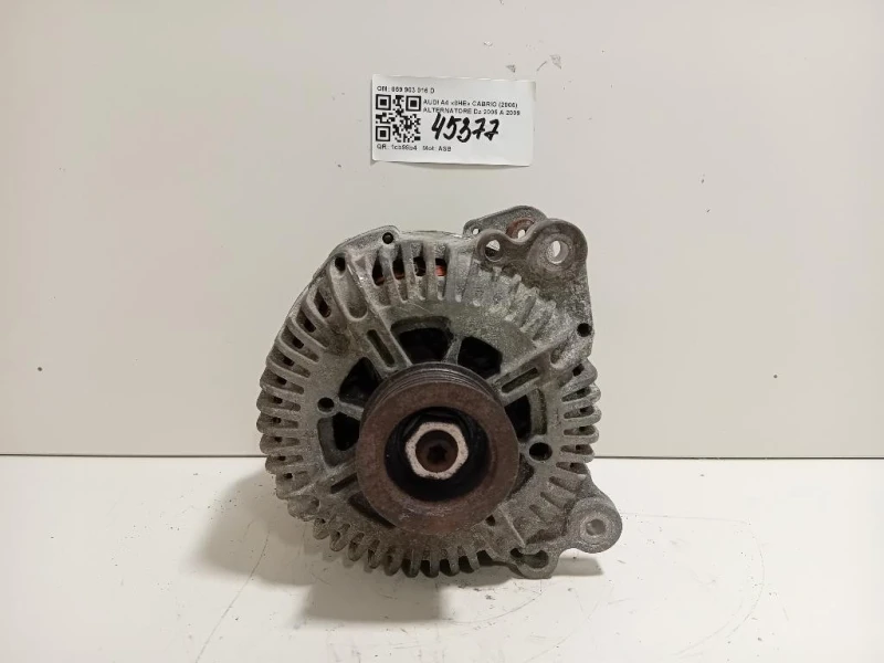 Alternatore 059 903 016 D Audi A4 8HE Cabrio 2006