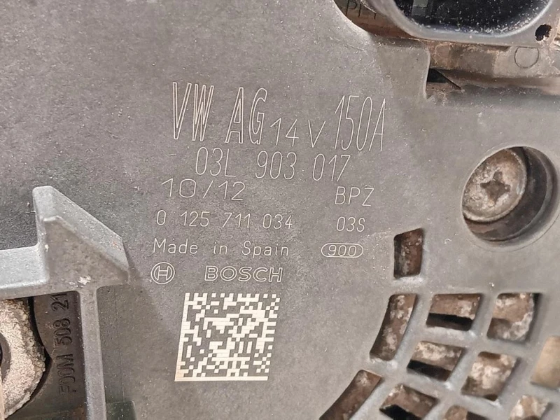 Alternatore 03L 903 017 Audi A4 8K2 2012