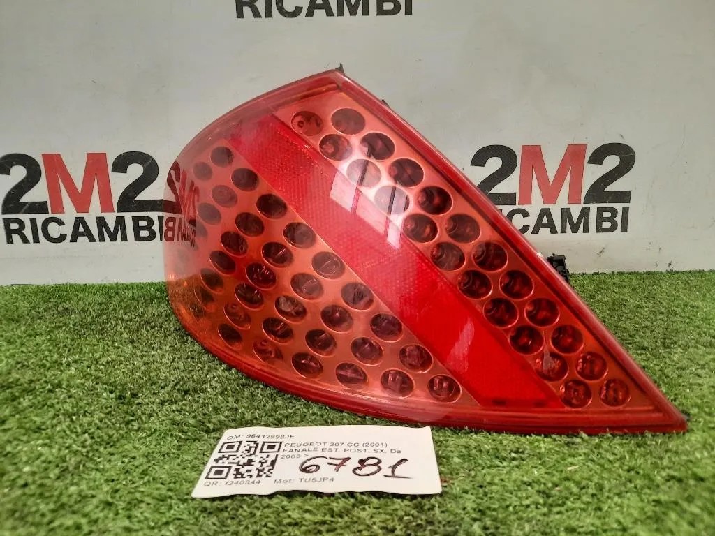 Fanale EST POST SX 96412998JE Peugeot 307 CC 2001