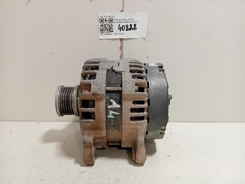 Alternatore 03L 903 017 Audi A4 8K2 2012