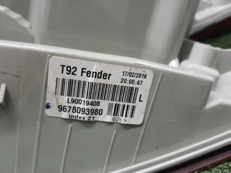 Fanale EST POST SX 9678093980 Peugeot 308 II SW 2014