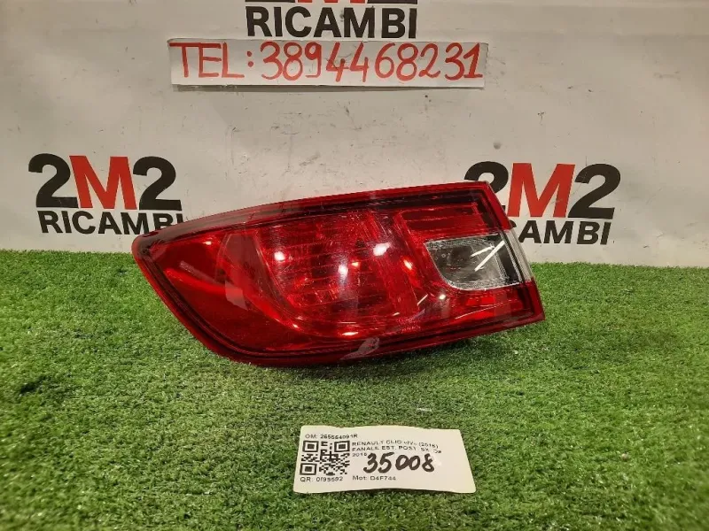 Fanale EST POST SX 265554091R Renault CLIO IV 2016