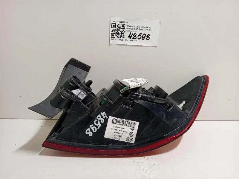 Fanale EST POST SX 265553752R Renault CLIO IV 2016