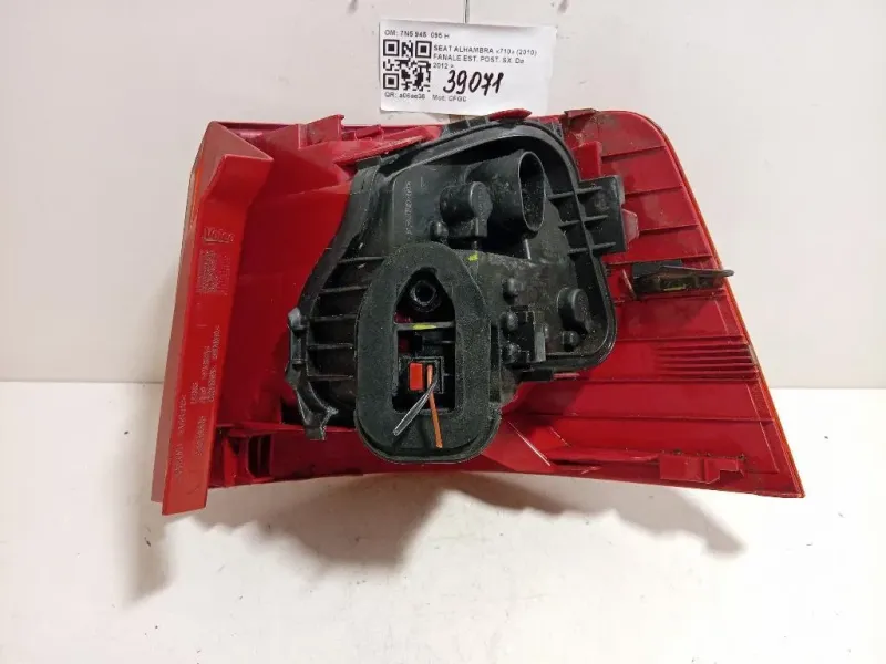 Fanale EST POST SX 7N5 945 095 H Seat Alhambra 710 2010