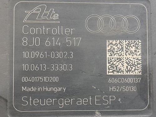 ABS Gruppo ANT 8J0614517 Audi TT 8J3 2010