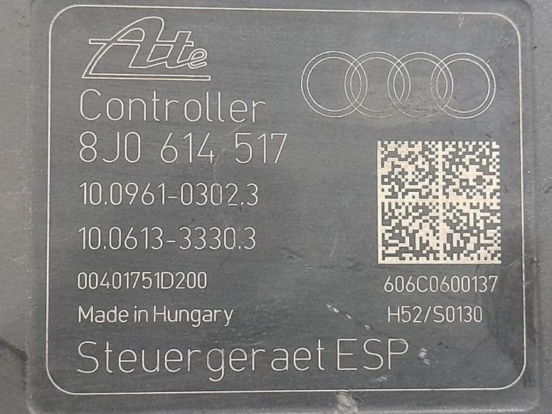 ABS Gruppo ANT 8J0614517 Audi TT 8J3 2010