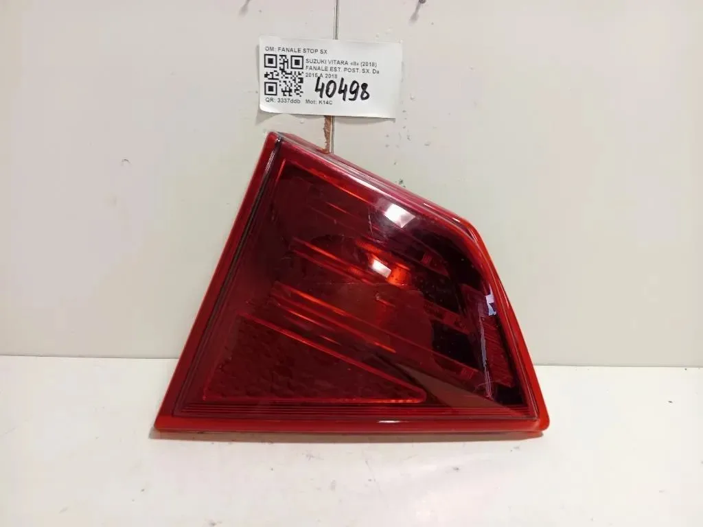 Fanale EST POST SX 3567086R00000 Suzuki Vitara II 2018
