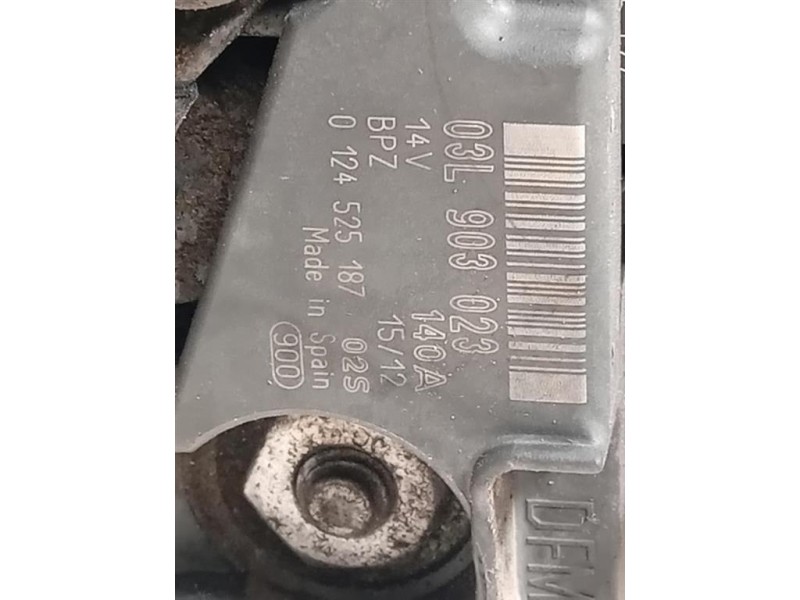 Alternatore 03L 903 023 Audi Q3 8UB 2012