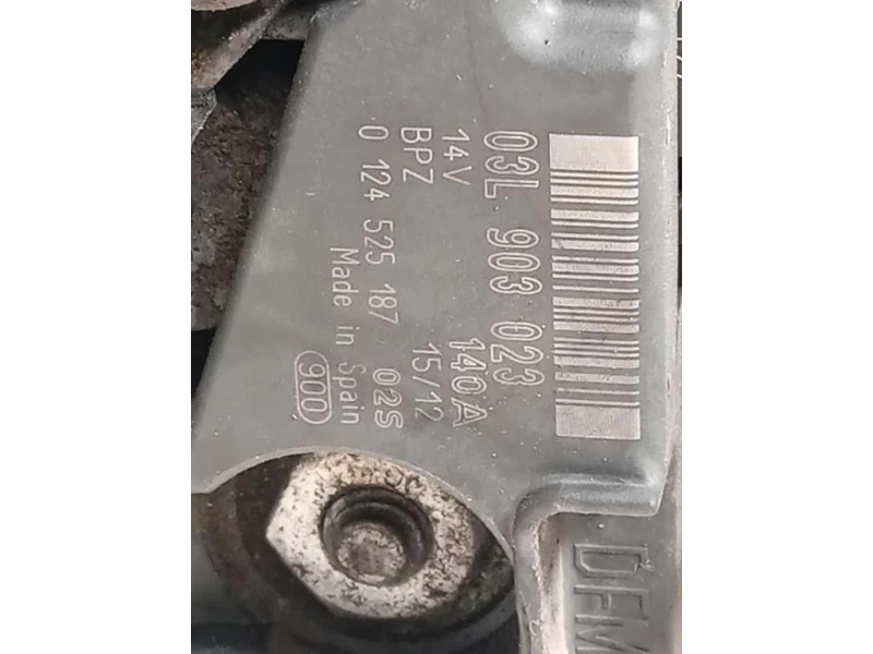 Alternatore 03L 903 023 Audi Q3 8UB 2012