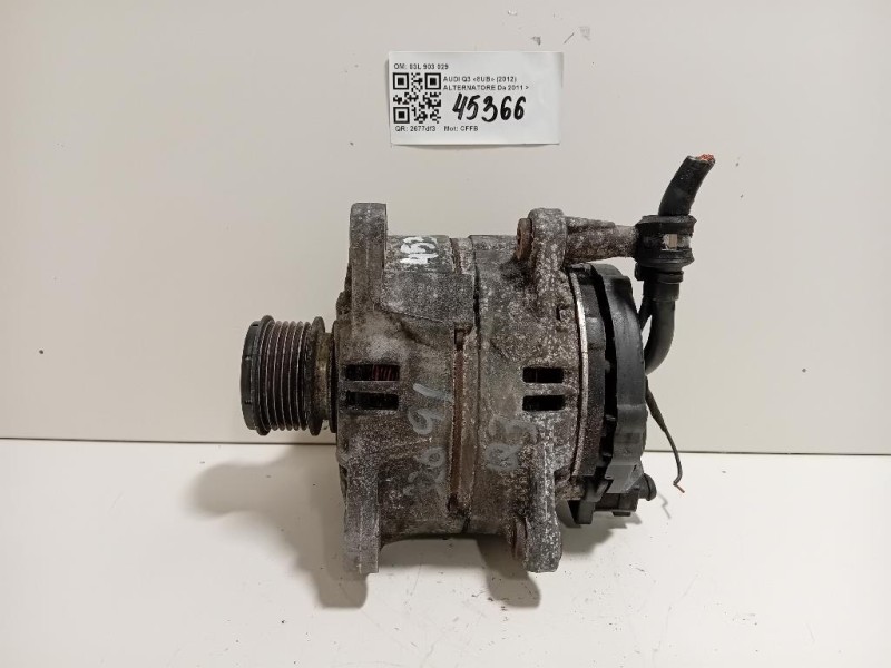 Alternatore 03L 903 023 Audi Q3 8UB 2012