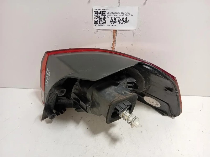 Fanale EST POST SX 5K0 945 095 Volkswagen GOLF VI 2009